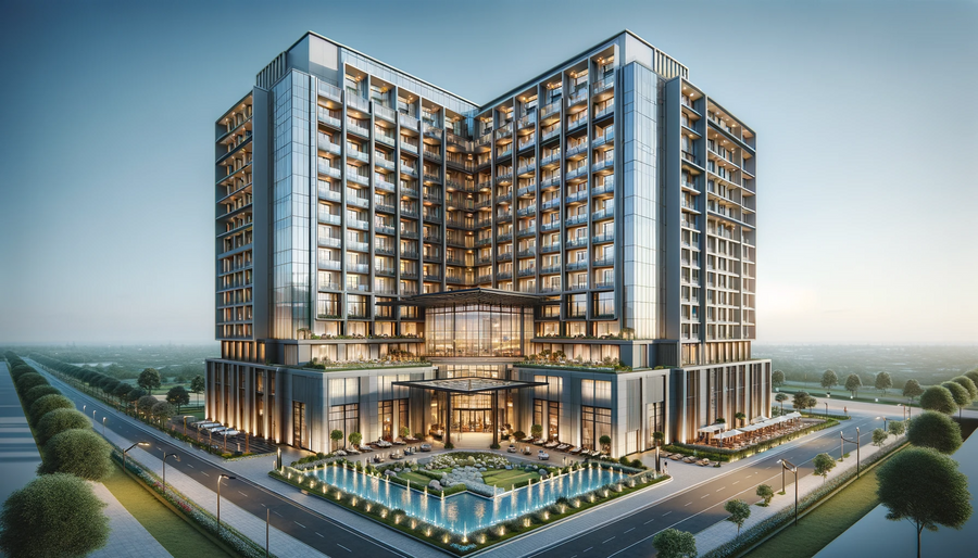 أعمال التصميم والإشراف على المخططات الإنشائية لإنشاء فندق وقف خيري
