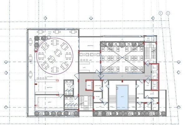 Design work and supervision of the construction plans for the establishment of a charitable endowment hotel