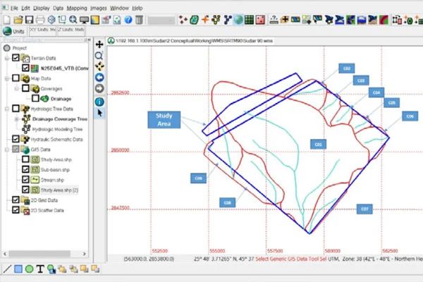 Hydrological Studies for the Sudair Solar Project